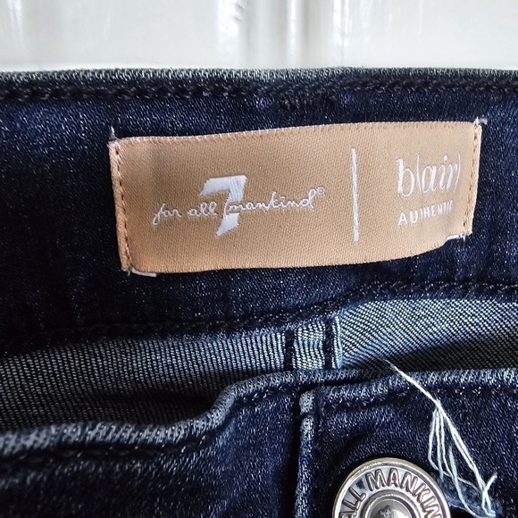 7 for all mankind blue Distressed jeans size 31 - Picture 10 of 10